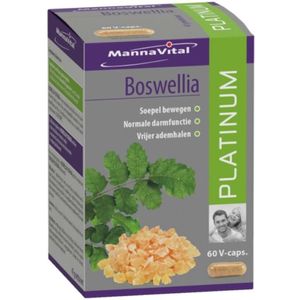Mannavital Boswellia platinum 60 Vegetarische capsules