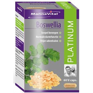 Mannavital Boswellia platinum 60 Vegetarische capsules