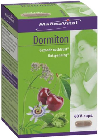 Dormiton - Mannavital - Kruidenpreparaat - Valeriaan - Passiebloem - Hop