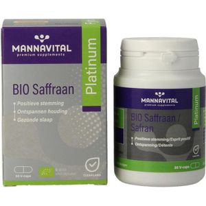 Mannavital Saffraan 60 vegicaps
