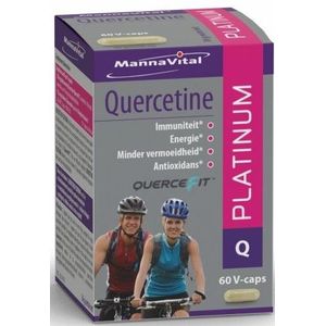 Mannavital - Quercetine Platinum - Antioxidant - 60 Capsules - Plantaardig