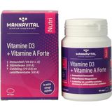 Vitamine D3 + Vitamine A Forte - 3000 IU - Voedingssupplement