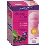 Mannavital Vitamine C plus zink 60 tabletten