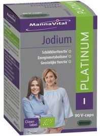 Mannavital - Jodium Bio Platinum - Capsules - Biologisch - PureSea®