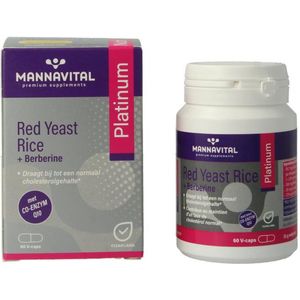 Mannavital Red Yeast Rice & Berberine Platinum Capsules