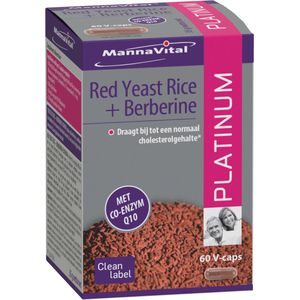 Mannavital Red Yeast Rice & Berberine Platinum Capsules