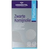 Mannavital - Zwarte Komijnolie - Kruidenpreparaat - Plantaardige Capsules