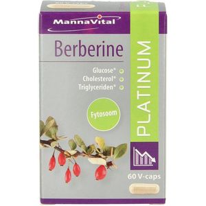 MannaVital - Berberine Platinum - Voedingssupplement - 60 Capsules