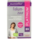 Mannavital Foliumzuur platinum  90 Vegetarische capsules