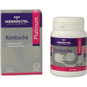 Mannavita Mannavital Platinum Kombucha 60Capsules