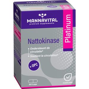 MannaVital Nattokinase platinum 90 Capsules