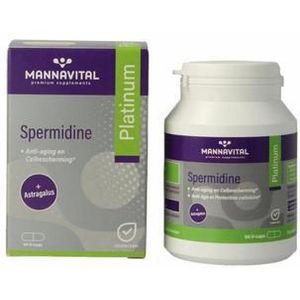 Mannavital Spermidine platinum  60 Vegetarische capsules