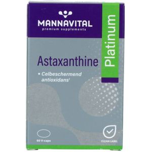 Kruidenpreparaat - 4 mg Astaxanthine - Natuurlijke Vitamine E - Vegetarische Capsules