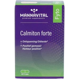 Mannavital - Calmiton - Voedingssupplement - Citroenmelisse - 60 Capsules
