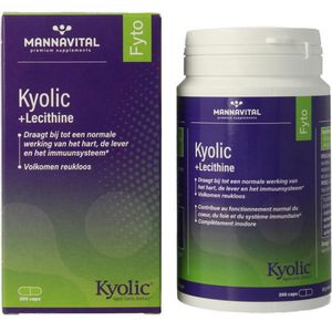 Mannavital Kyolic + Lecithine Caps 200