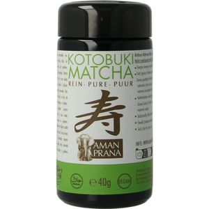 Aman Prana Kotobuki matcha bio  40 Gram