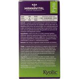Mannavital Kyolic EPA+K2 Caps 80 - Hart- en Bloedvatondersteuning met Gefermenteerde Knoflook en Omega-3