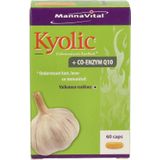 Mannavital Kyolic + co-enzym Q10 60 Vegetarische capsules