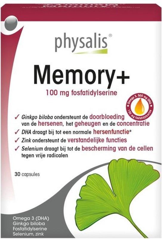 Physalis Memory+ 30 softgels