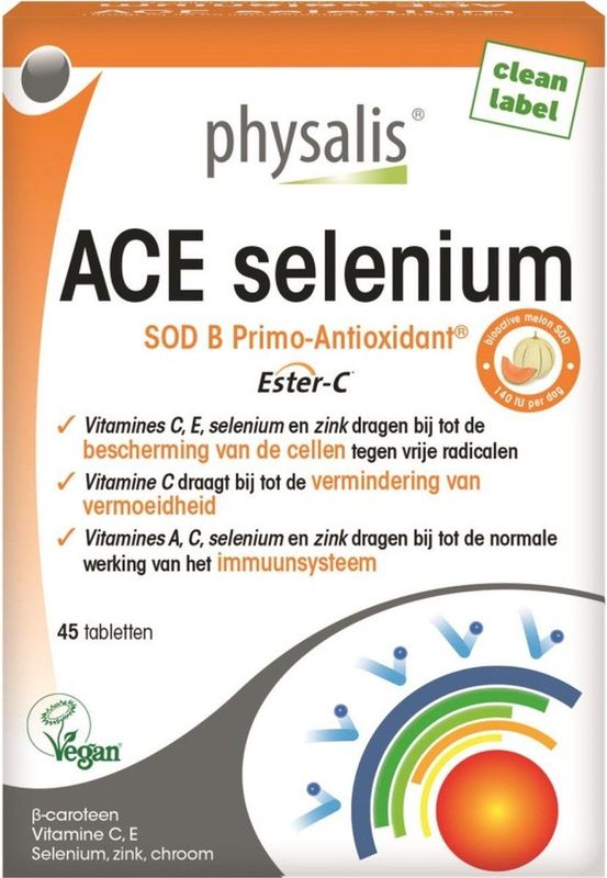 Physalis ACE Selenium 45 tabletten