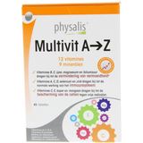 Physalis Supplementen Multivit A-Z Tabletten 45Tabletten