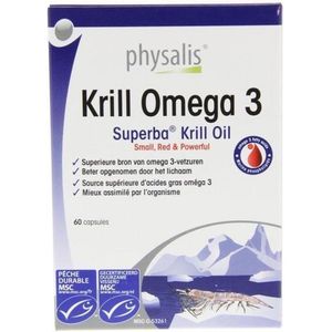 Physalis krill omega 3 60 capsules