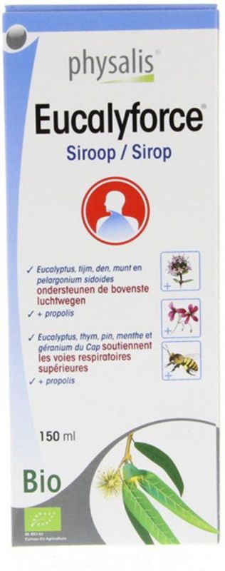 Physalis Eucalyforce siroop bio (150ml)