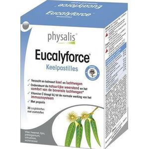 Physalis - Eucalyforce - Keelpastilles - Natuurlijke Weerstand - 75g