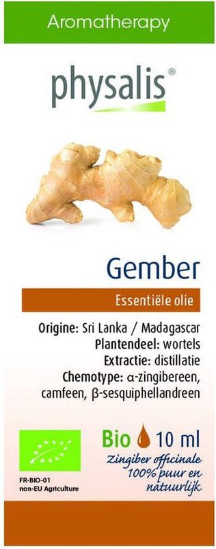 Physalis Gember bio 10 Milliliter
