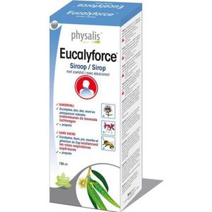 Physalis Eucalyforce siroop suikervrij (150ml)