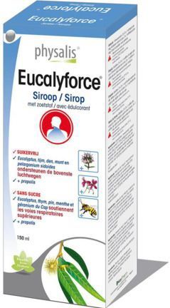 Physalis Eucalyforce siroop suikervrij (150ml)