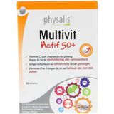 Physalis Multivitamine actif 50+ 30 tabletten