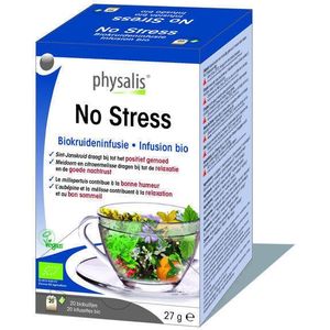 Physalis® No Stress Kruideninfusie Bio 20x1,5 Filterzakje