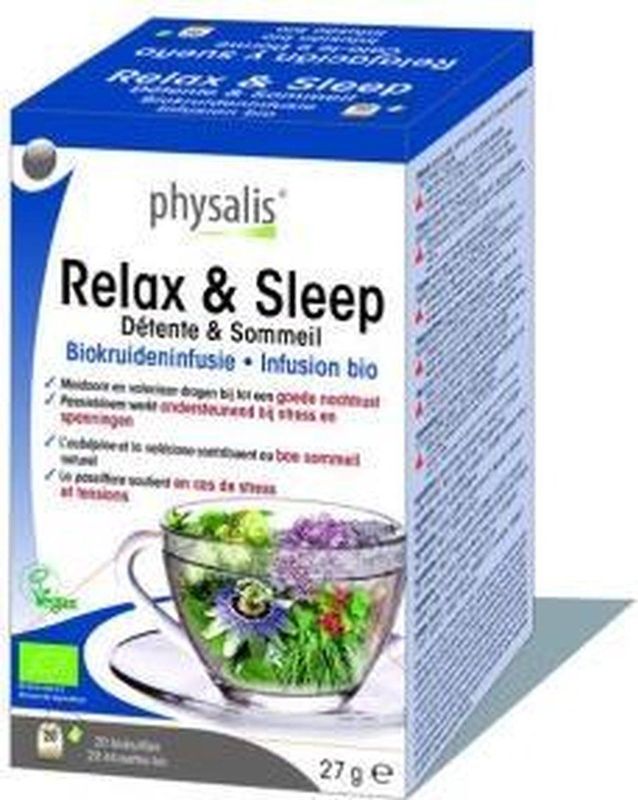Physalis - Relax & Sleep - Thee - 20 Zakjes - Biologisch