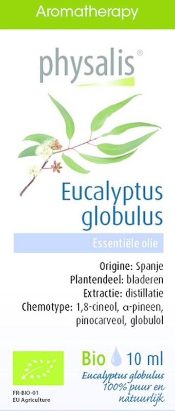 Physalis - Eucalyptus Globulus - Essentiele Olie - 30 ml - Bio