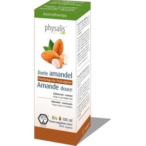 Physalis Aromatherapy Biologisch Zoete Amandel 100 ml
