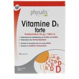 Physalis Vitamine D3 forte 100 capsules
