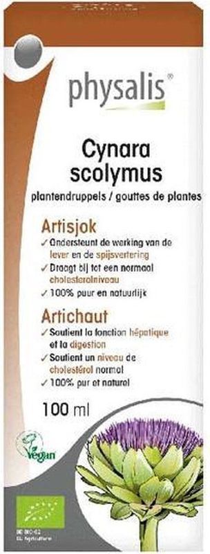 Physalis Vloeibaar Plantendruppels Cynara Scolymus