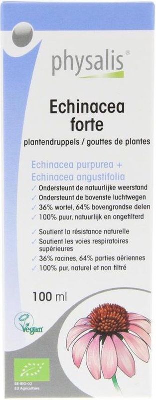 Physalis - Echinacea Forte - Plantendruppels - Bio