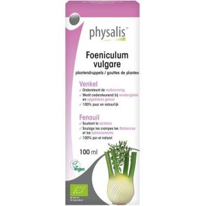 Physalis - Foeniculum Vulgare - Extract - 100 ml - Biologisch