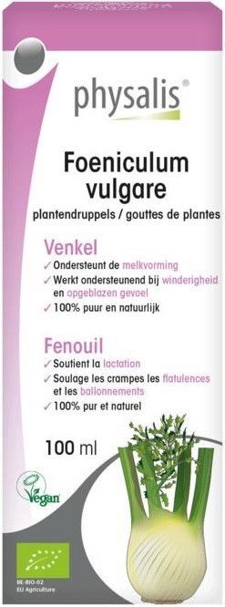 Physalis - Foeniculum Vulgare - Extract - 100 ml - Biologisch