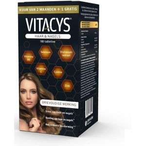 Vitacys Haar en nagels promo Capsules 120+60 stuks