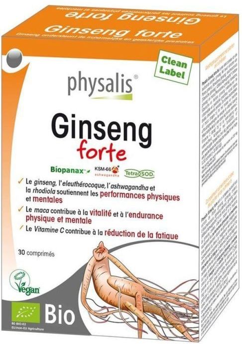 Physalis Ginseng forte bio 30 tabletten