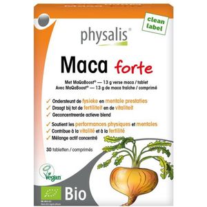 Physalis Maca forte bio 30 tabletten