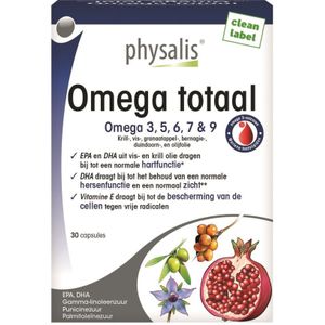 Physalis omega totaal 30 capsules