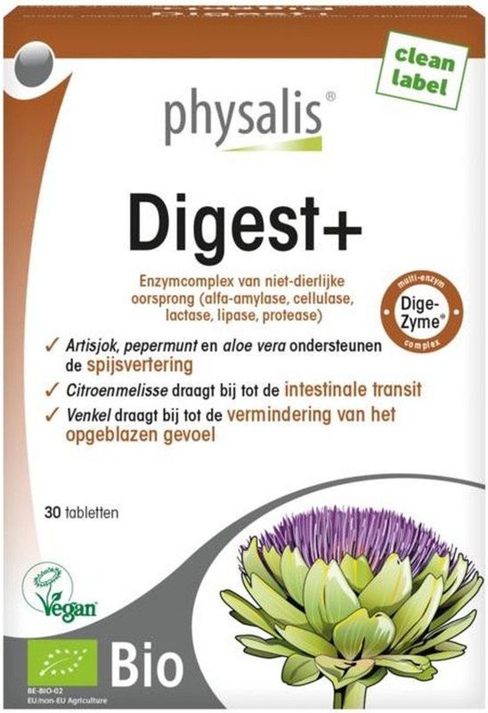 Physalis Digest+ Biologische Tabletten