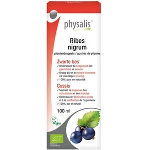 Physalis Vloeibaar Plantendruppels Ribes Nigrum
