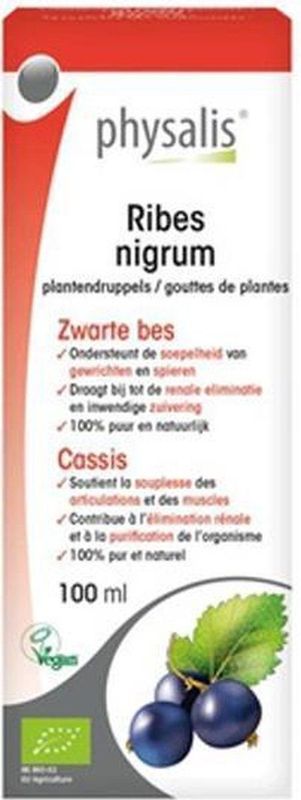 Physalis Vloeibaar Plantendruppels Ribes Nigrum