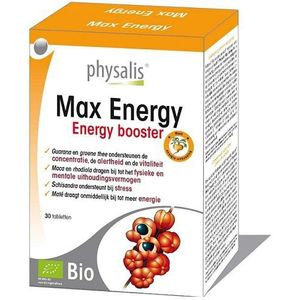 Physalis Max Energy Natural Booster Tabletten