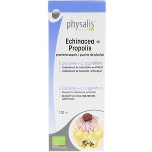 Physalis Vloeibaar Plantendruppels Echinacea + Propolis